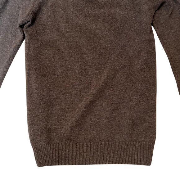 Lambswool Blend Sweater • Brown • US Small - Picture 8 of 10